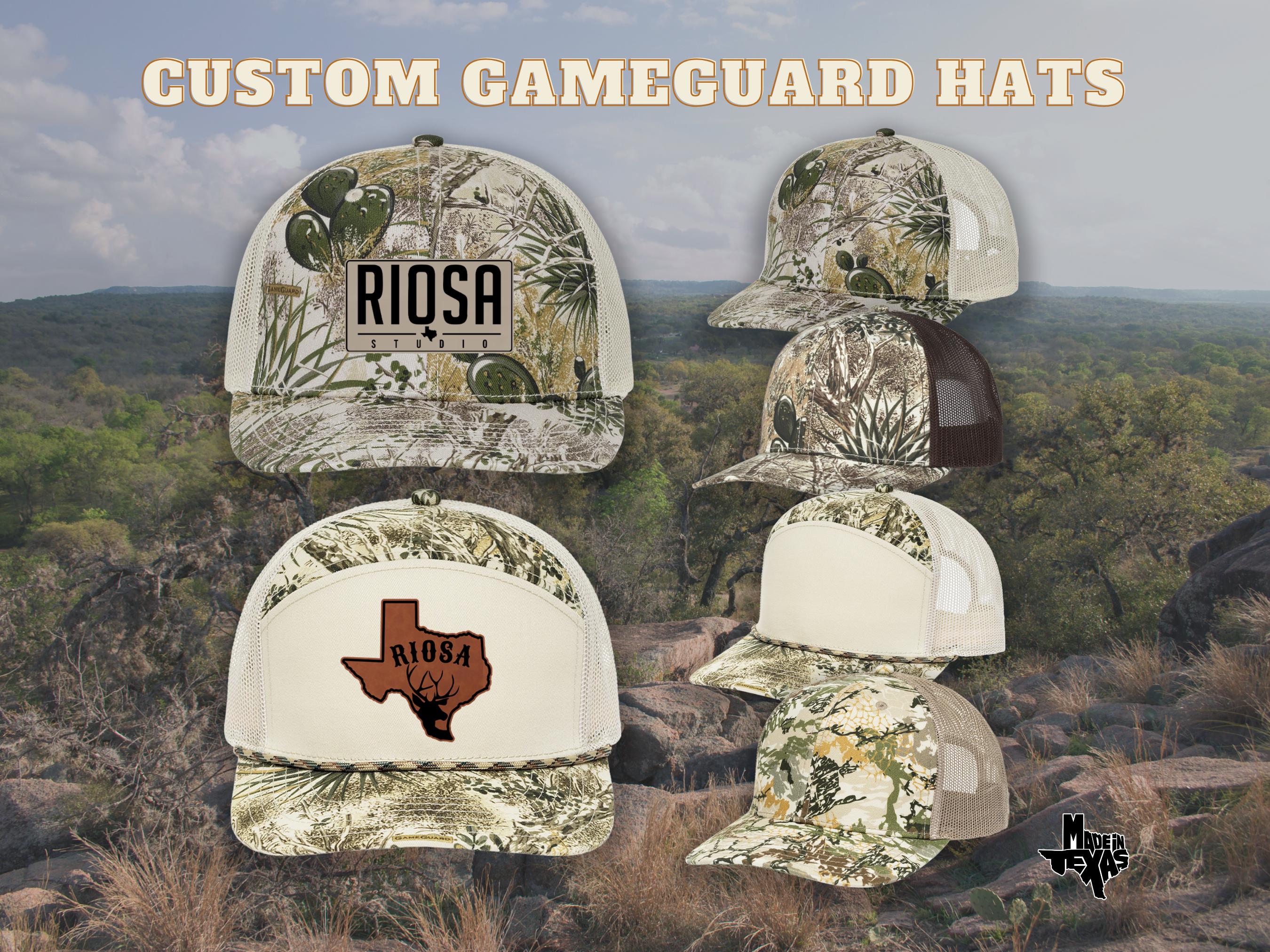 Premium Custom Hat - GameGuard with Custom Patch - Ranch, Outdoors, and Hunting Series