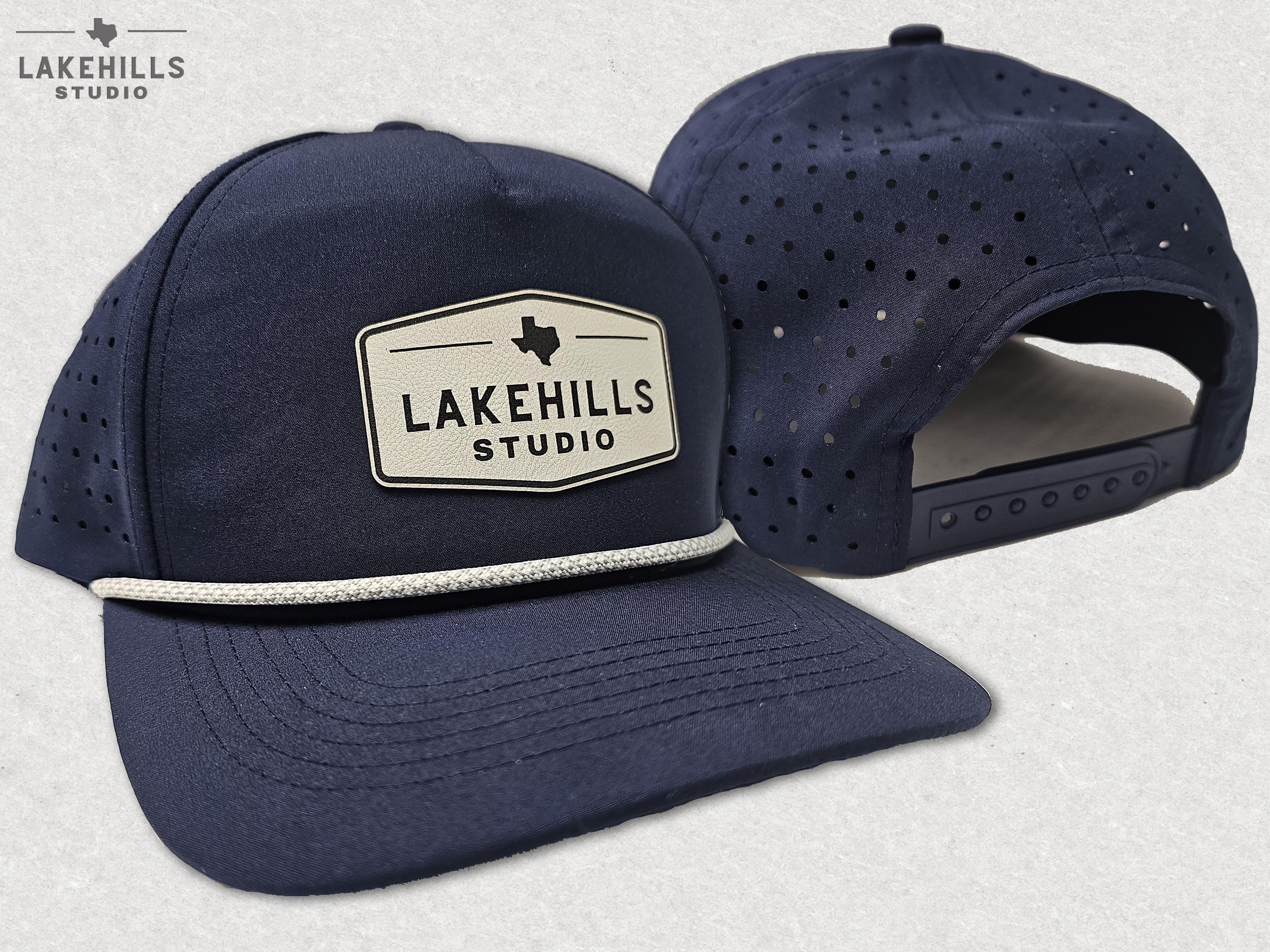 Premium 5-Panel with Rope Hydro Series Hat - Custom with tons of color and patch options - Use your own logo