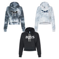 UTSA - J. America Women's Crop Hooded Sweatshirt