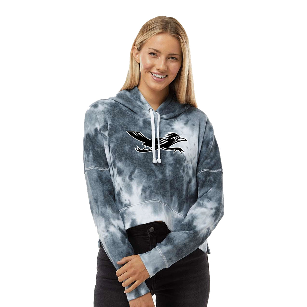UTSA - J. America Women's Crop Hooded Sweatshirt