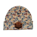 FHO - Cuff Beanie - Orange Pebble Camo