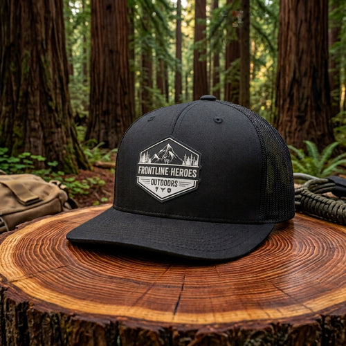 FHO - Black Trucker Hat