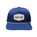 Hydro Series - Navy with White Rope - Performance 5-Panel Hat - CUSTOM