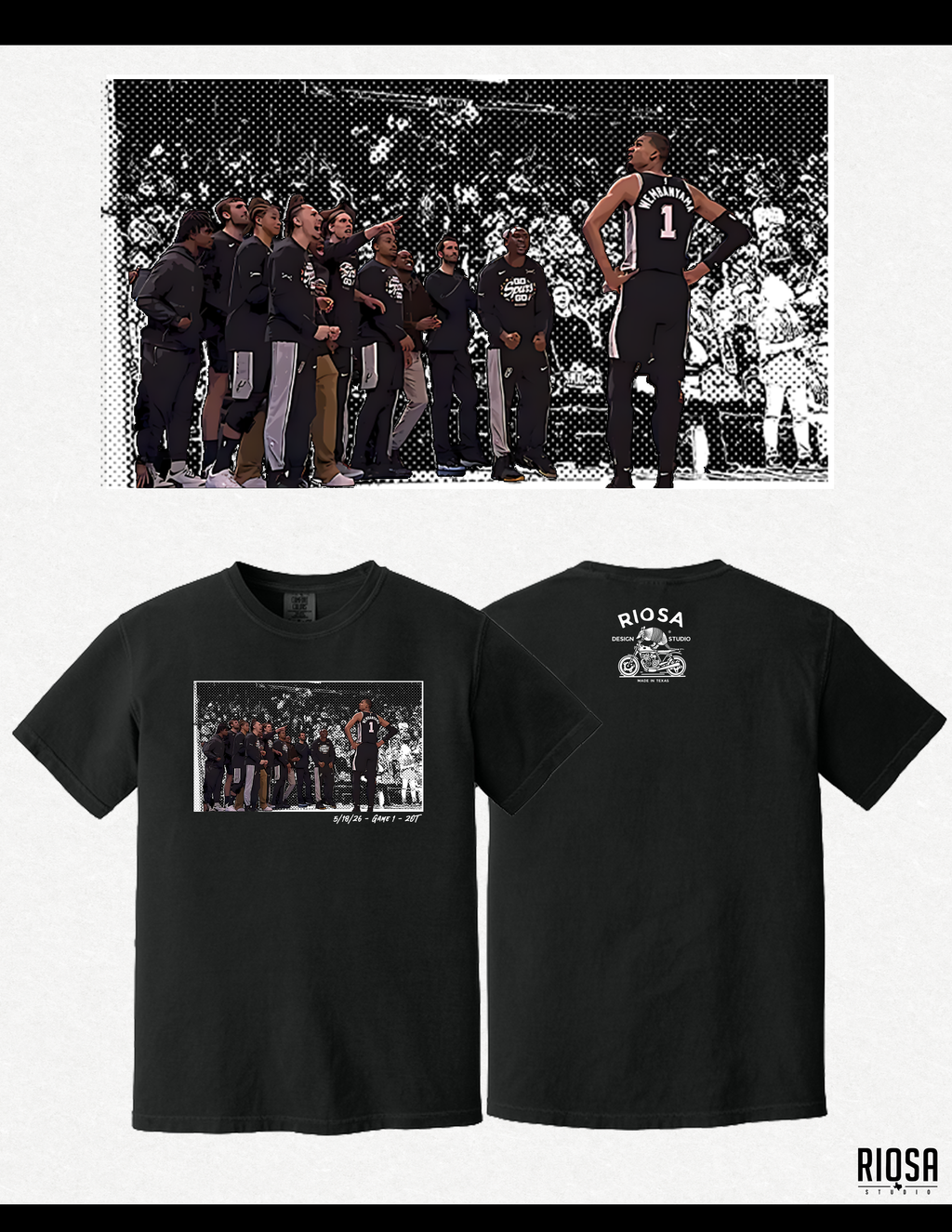 SATX - Game 1 Shirt - WCF
