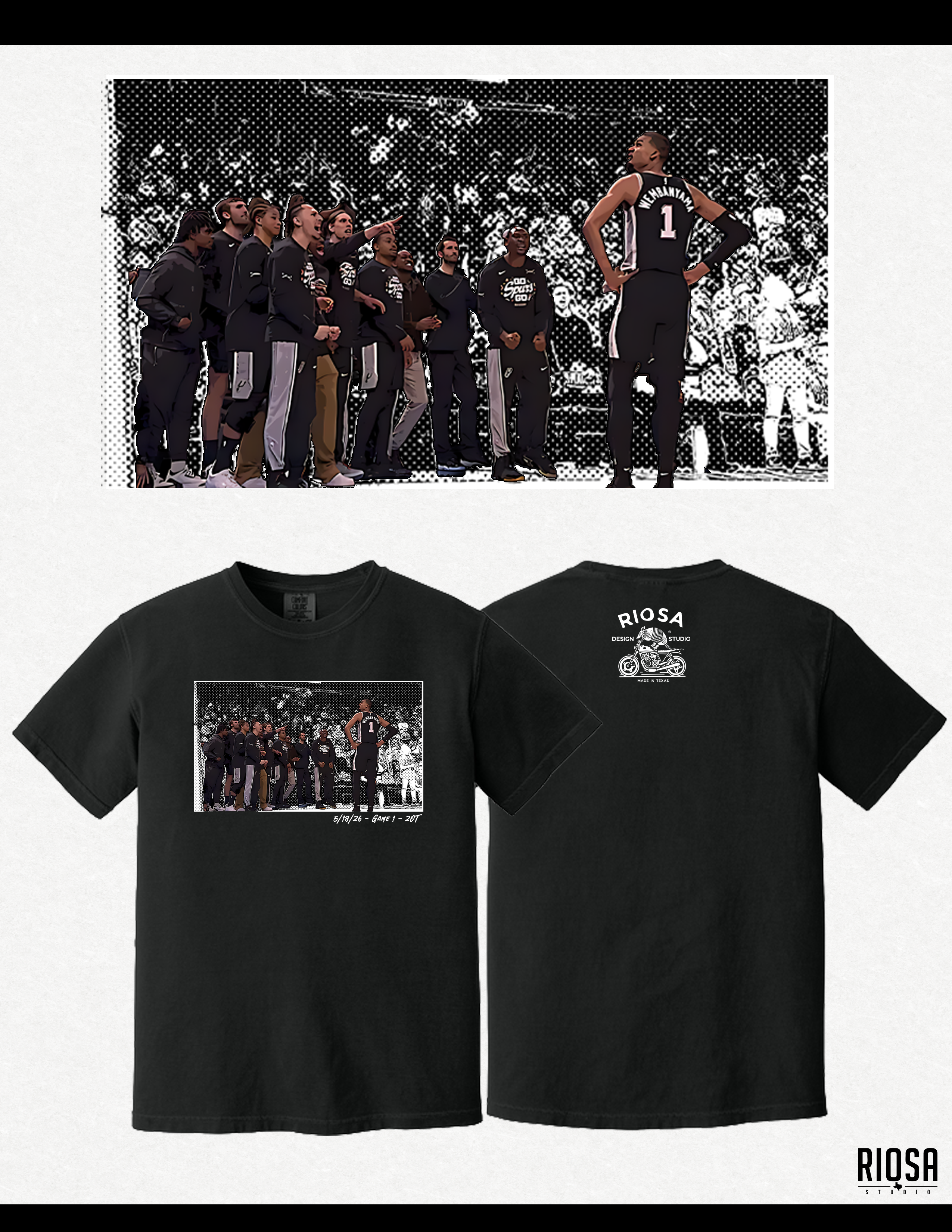 SATX - Game 1 Shirt - WCF