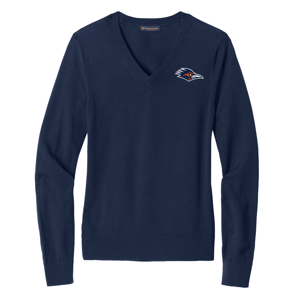UTSA - Brooks Brothers® Women’s Washable Merino V-Neck Sweater