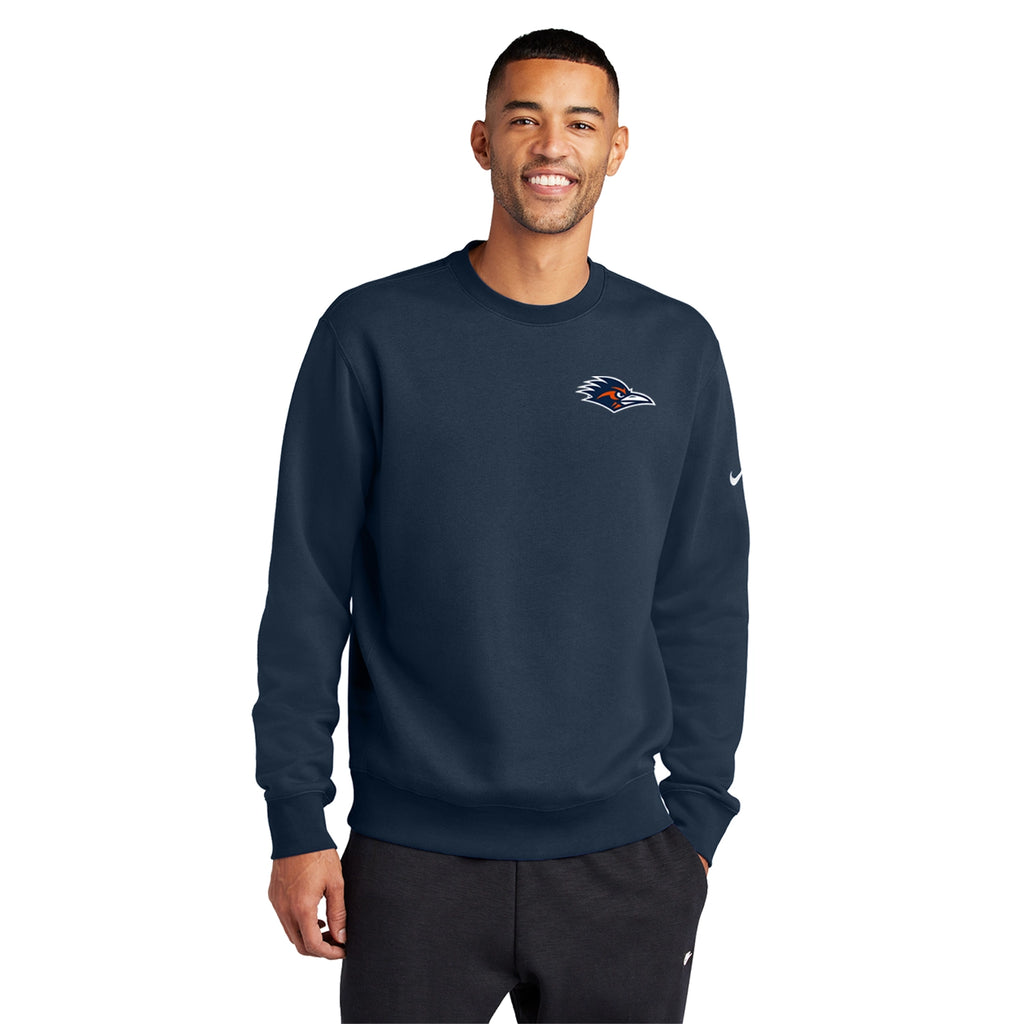UTSA - Nike Club Fleece Sleeve Swoosh Crew