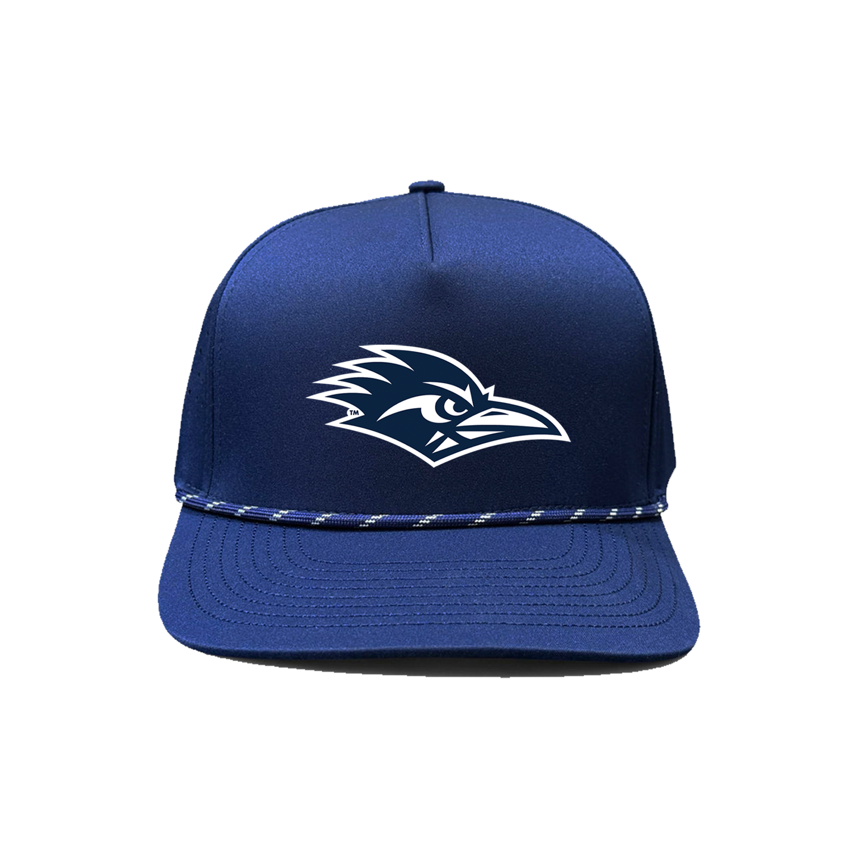 UTSA - Navy Hydro Hat with White Rowdy Leatherette Patch - Officially Licensed